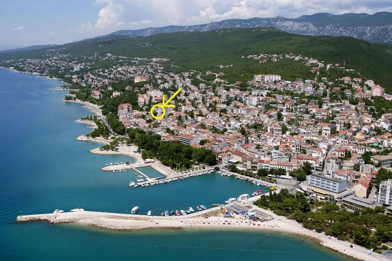 Little Villa Tony- Center 40M Beach Crikvenica 0*,  Chorvatsko
